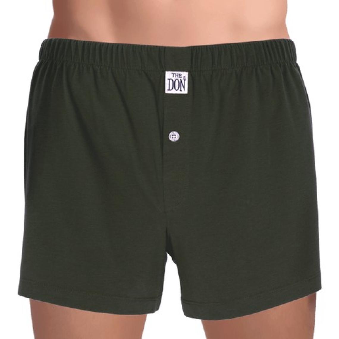 The DON Cottonizm Erkek Boxer %100 Pamuk Haki