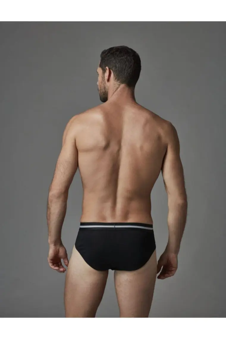 Siyah Modal Slip Külot