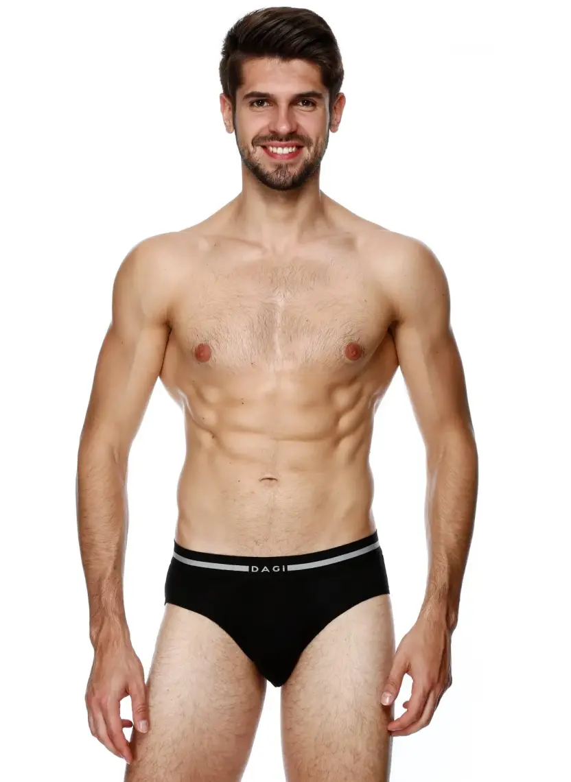 Siyah Modal Slip Külot