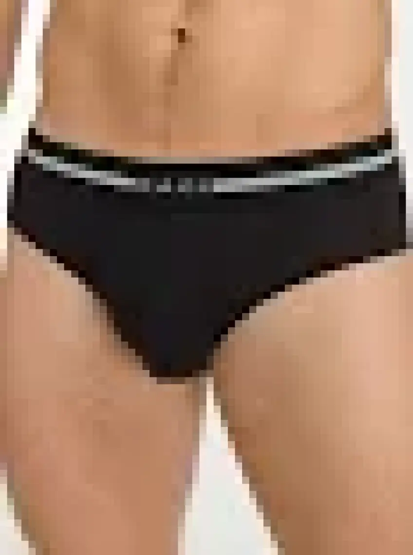 Siyah Modal Slip Külot