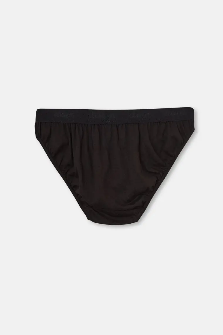 Siyah Modal Slip Külot
