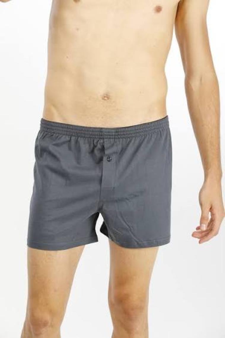 Çift Kaplan Erkek Penye Füme Melanj Boxer 0805