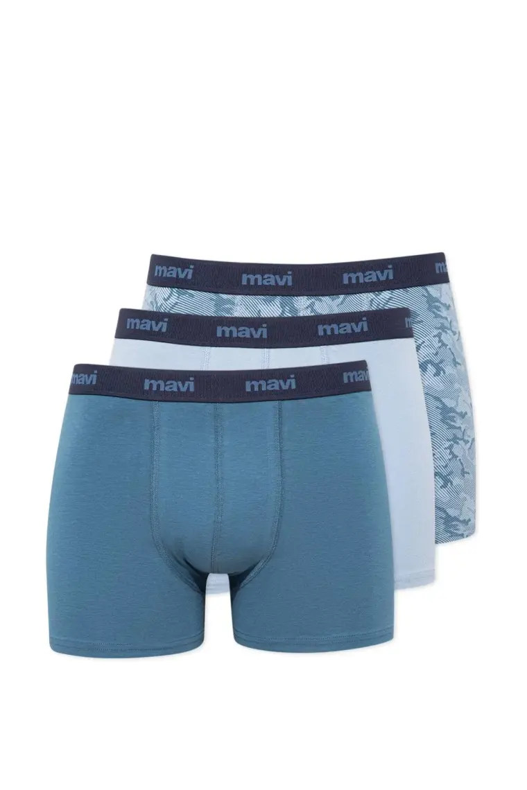Mavi 3lü Mavi Boxer 0910615-83077