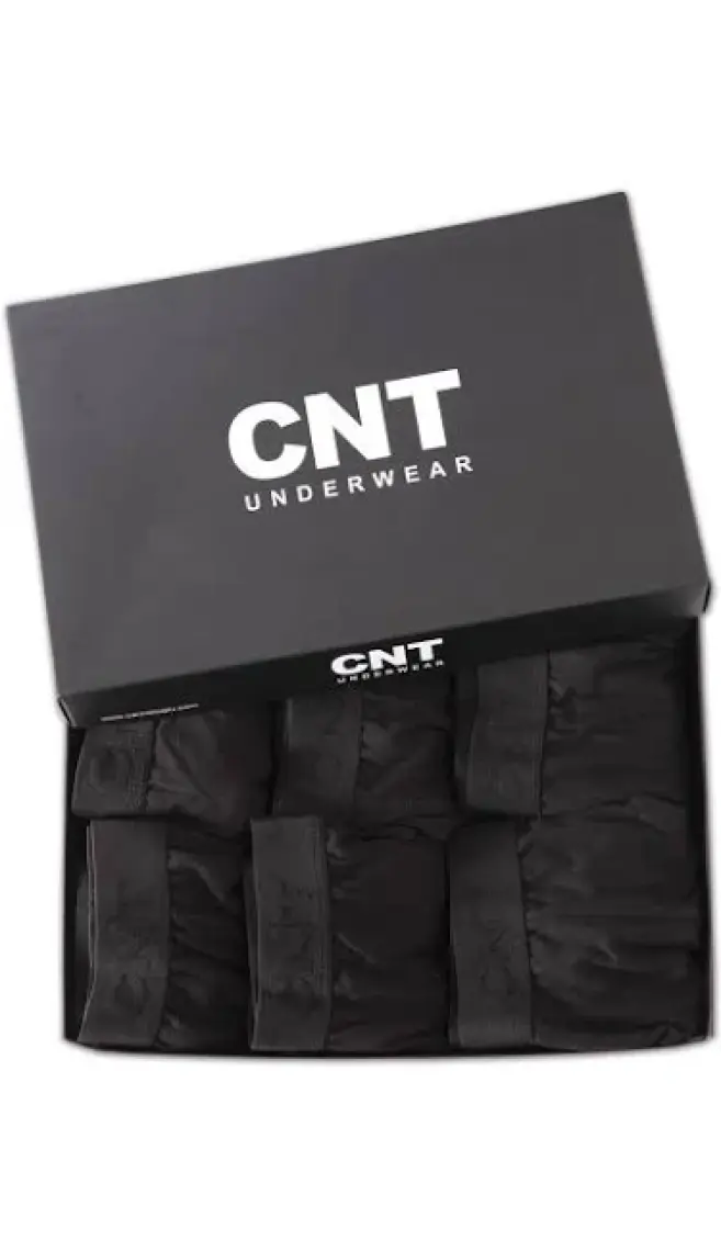 CNT Erkek Boxer Likralı 6'lı Premium Paket