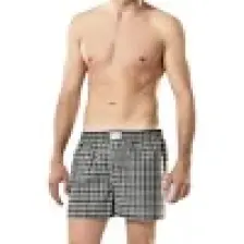 Anıt 1118 Desenli 3 Adet Poplin Erkek Boxer