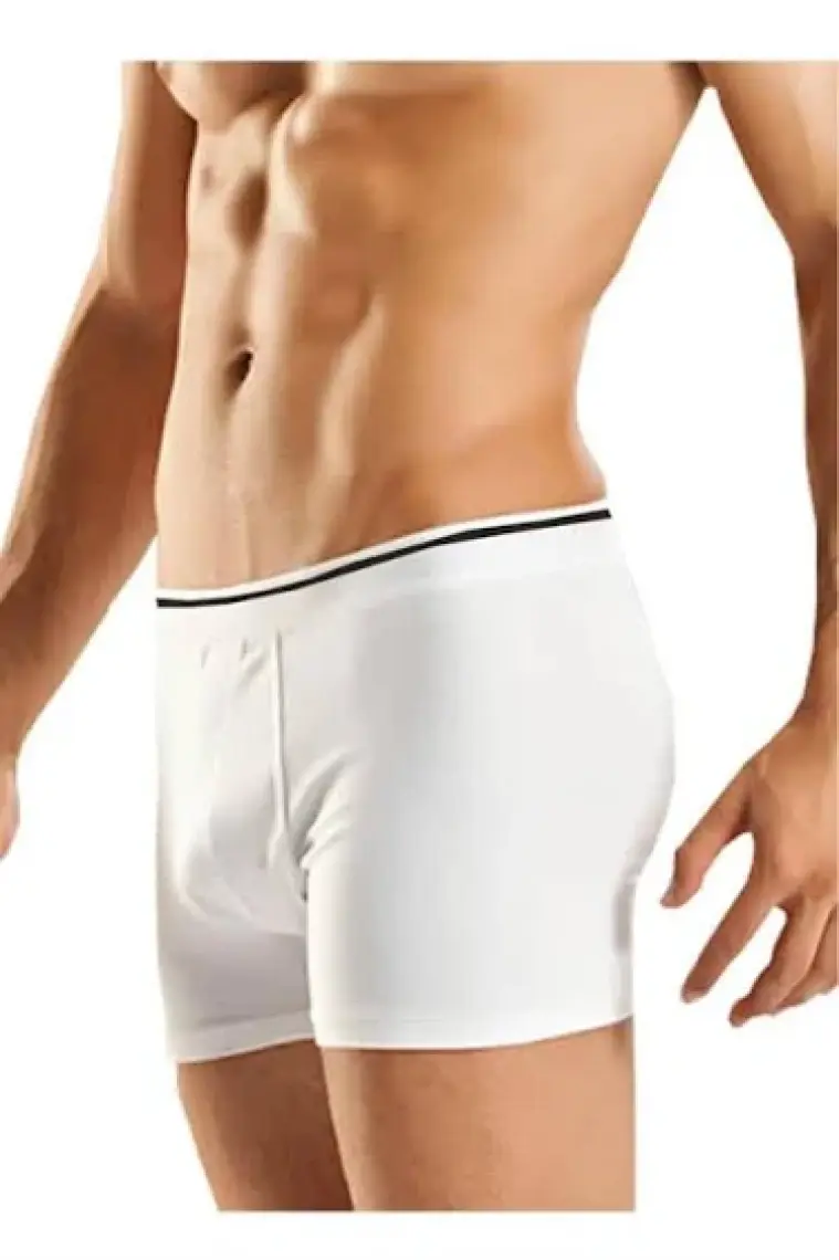 Berrak 1097 Erkek Likralı Esnek Boxer 3'lü