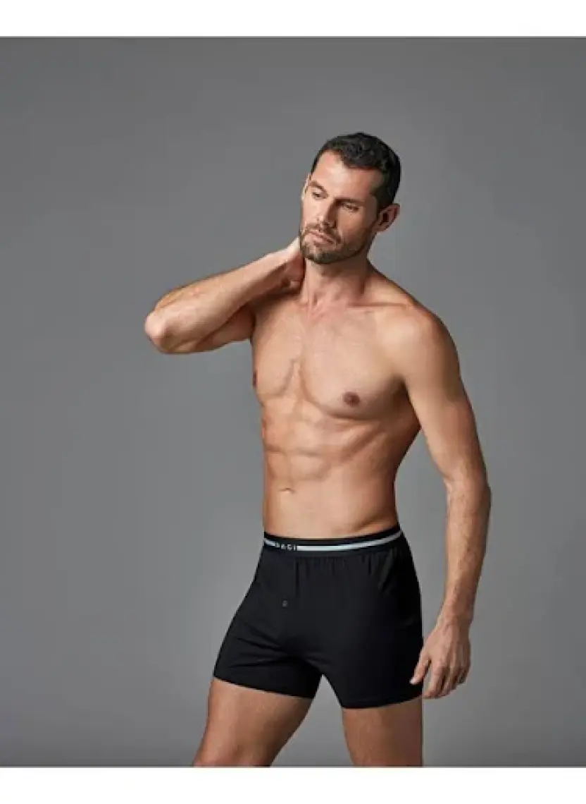Dagi Erkek Boxer Siyah
