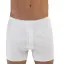 Şahinler Penye Düğmeli Boxer Beyaz ME010