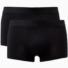 Blackspade 9323 Erkek Boxer Shorty 2'li Paket Mood - Siyah