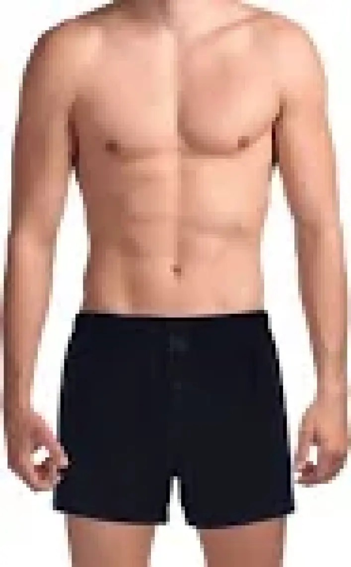 The DON Cottonizm Erkek Boxer %100 Pamuk Siyah