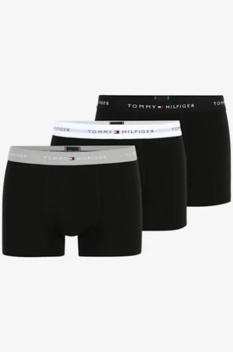 Tommy Hilfiger 3p Wb Trunk Erkek Boxer