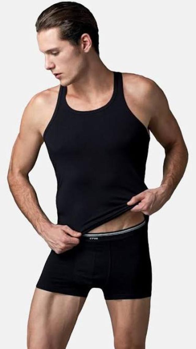 Eros Erkek 2'li Boxer Siyah ES011507