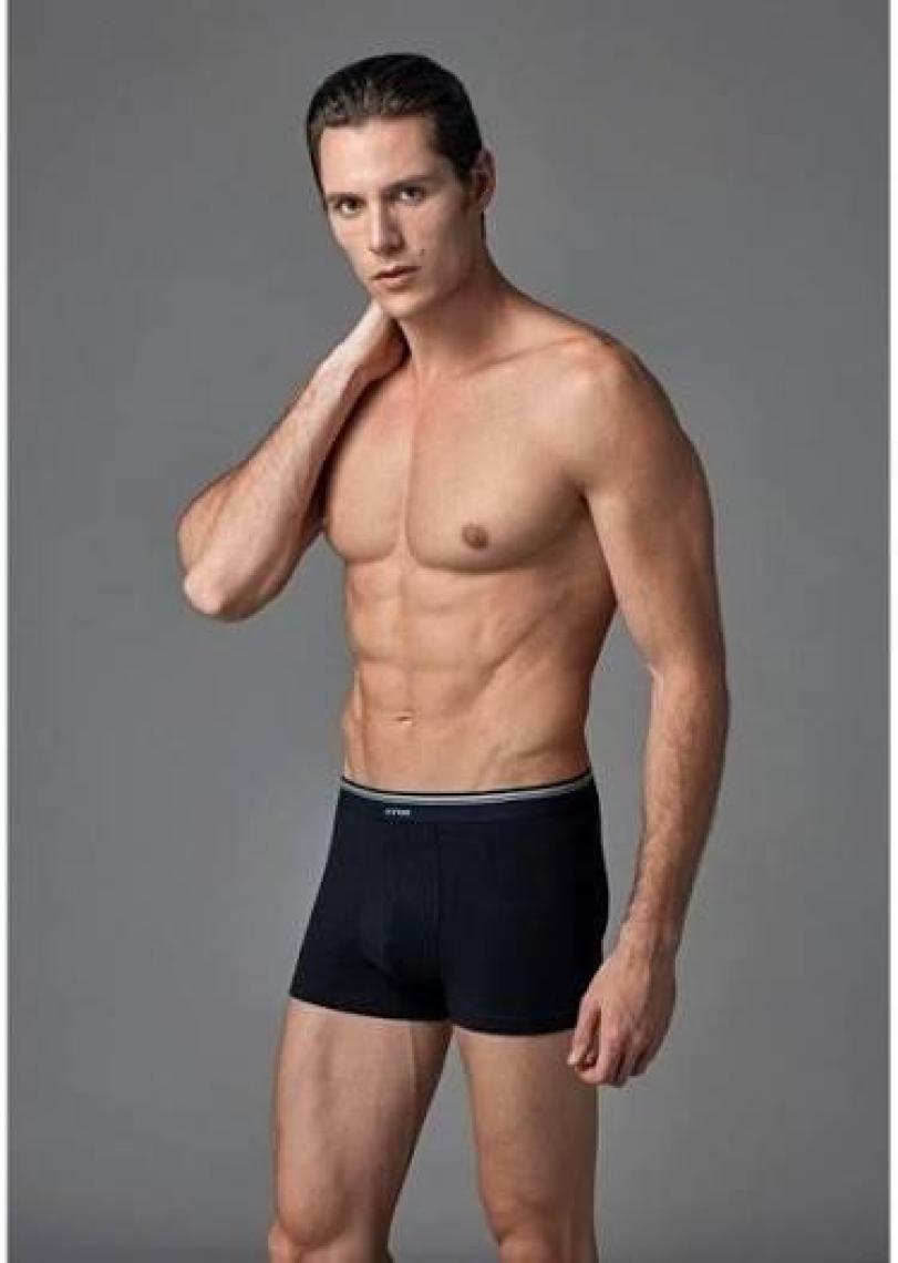 Eros Erkek 2'li Boxer Siyah ES011507