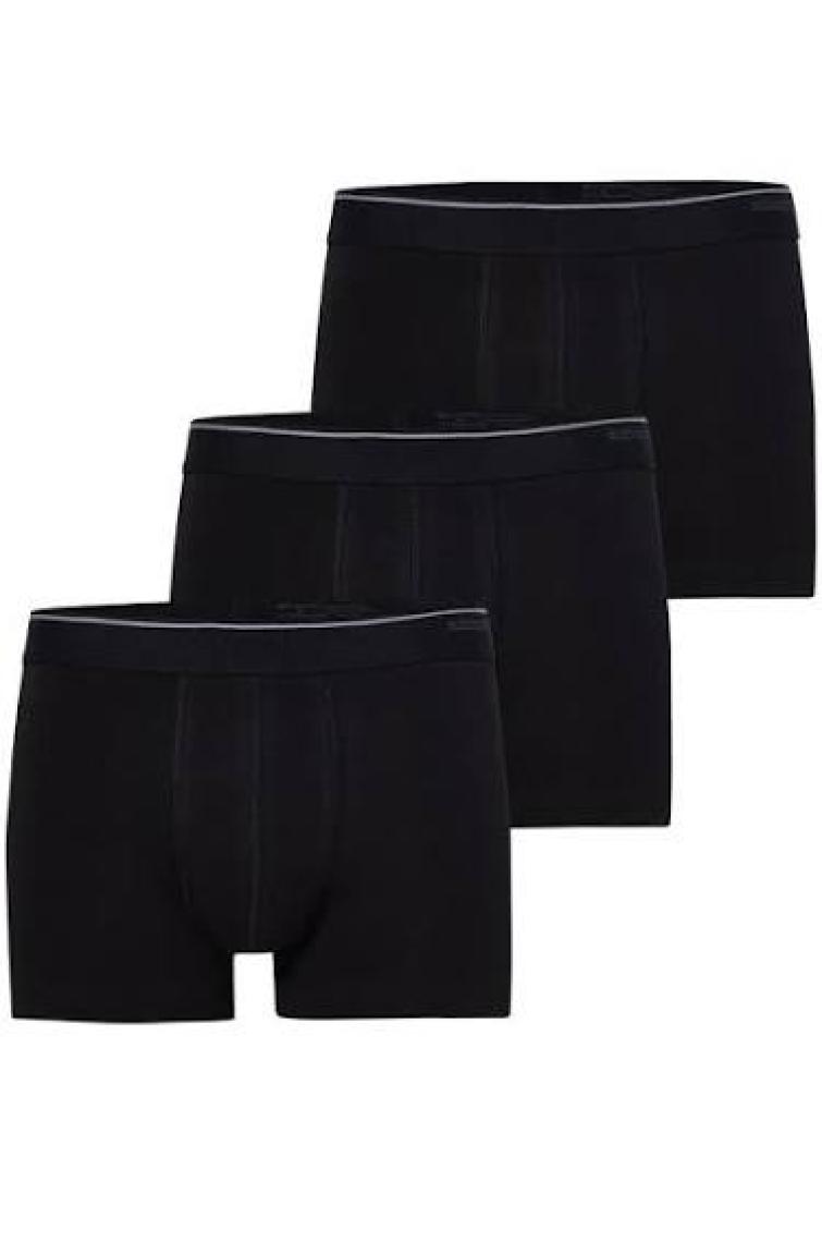 BLACKSPADE 9670 ERKEK TENDER COTTON SHORTY 3 LÜ SİYAH BOXER