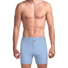 The Don Traditional Uzun Paçalı Erkek Boxer Açık Mavi Renk
