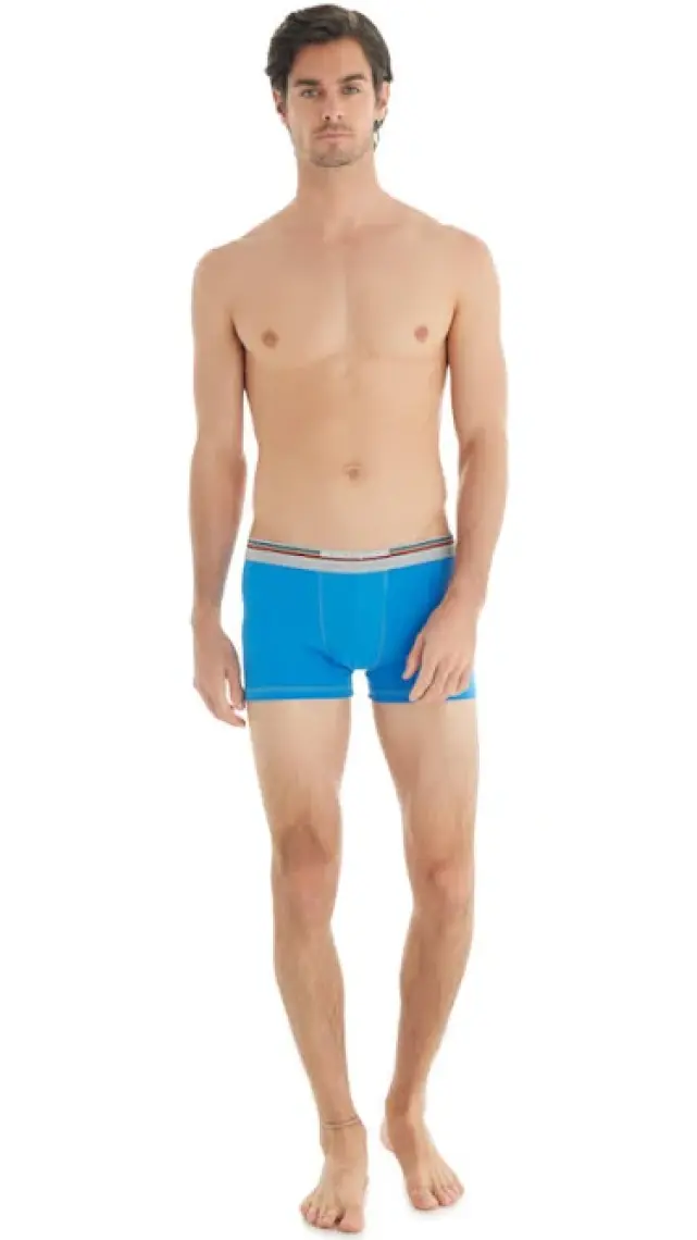 Blackspade Erkek Tekli Mavi Boxer