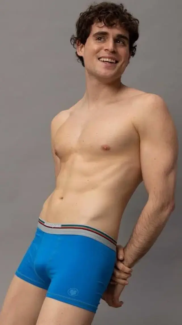 Blackspade Erkek Tekli Mavi Boxer