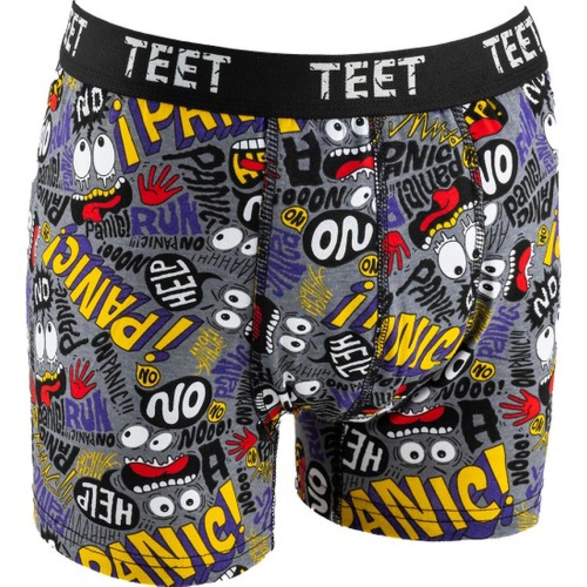 Teet Juan Raul Erkek Boxer Pamuklu Desenli 4'lü Premium Set