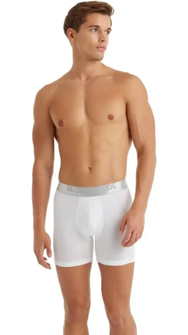 Blackspade Erkek Modal Elastan Boxer Silver 9302 - Beyaz