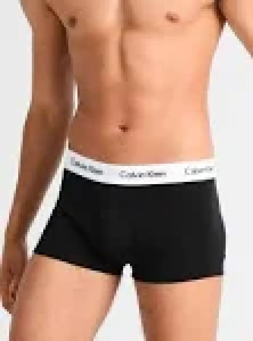 Calvin Klein Erkek 3'lü Trunk Boxer Seti Cotton Stretch
