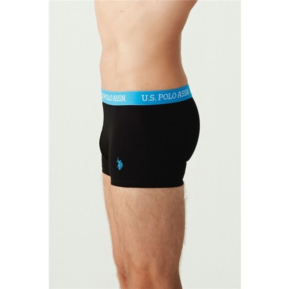 U.S. Polo Assn. Erkek Siyah 3'lü Boxer 80253
