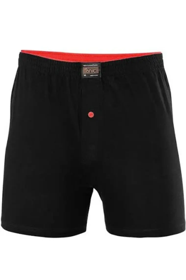 Anıt 1146 Siyah 3 Adet Pamuklu Erkek Boxer