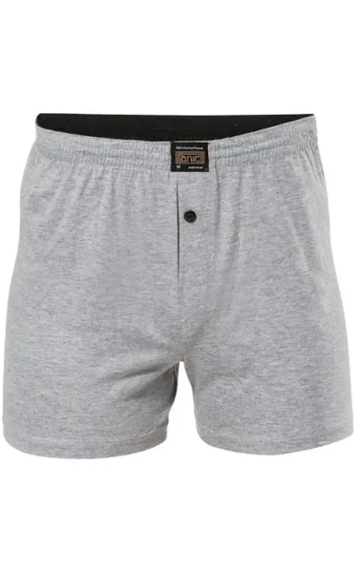 Anıt 1146 Siyah 3 Adet Pamuklu Erkek Boxer