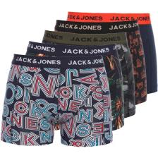 Jack & Jones Karışık 5'li Boxer Paketi - Simon
