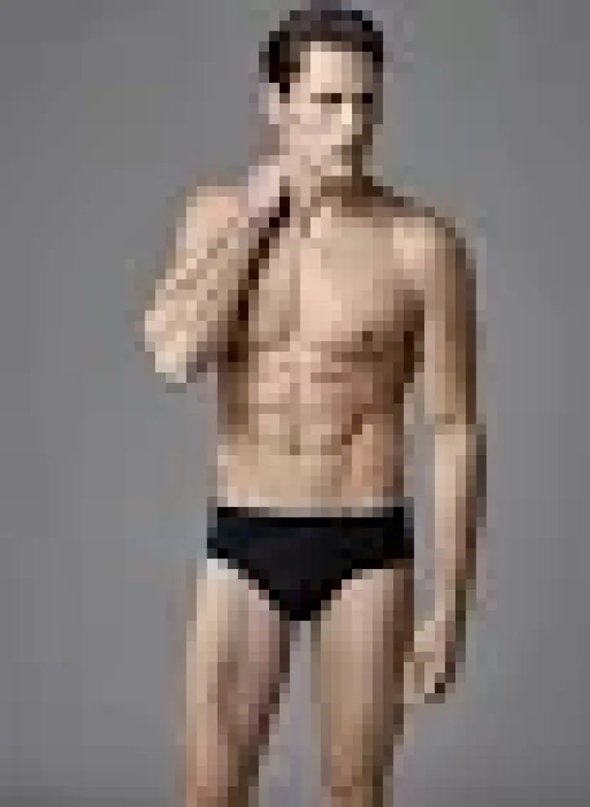 Eros Erkek 2'li Penye Slip Siyah ES011524