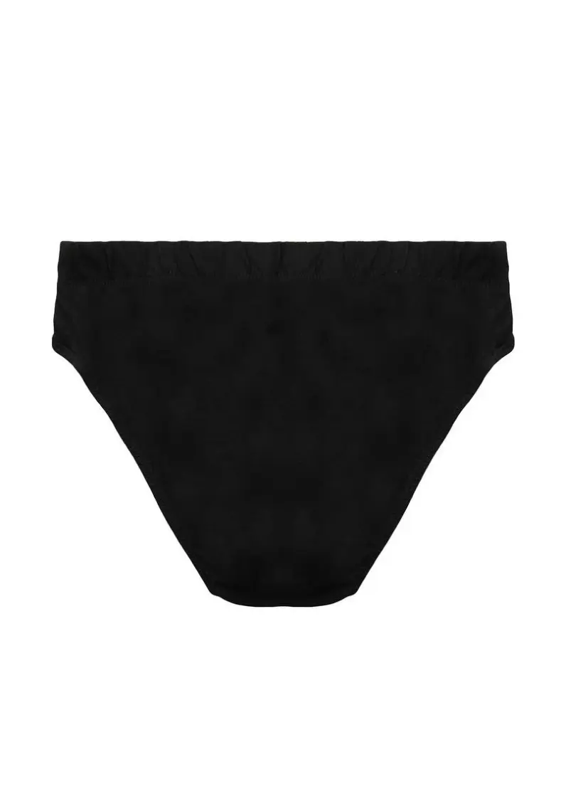 Eros Erkek 2'li Penye Slip Siyah ES011524