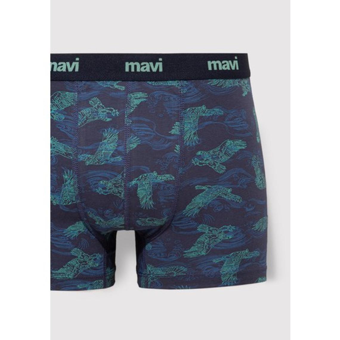Mavi Kartal Baskılı Lacivert Boxer 092434-33482