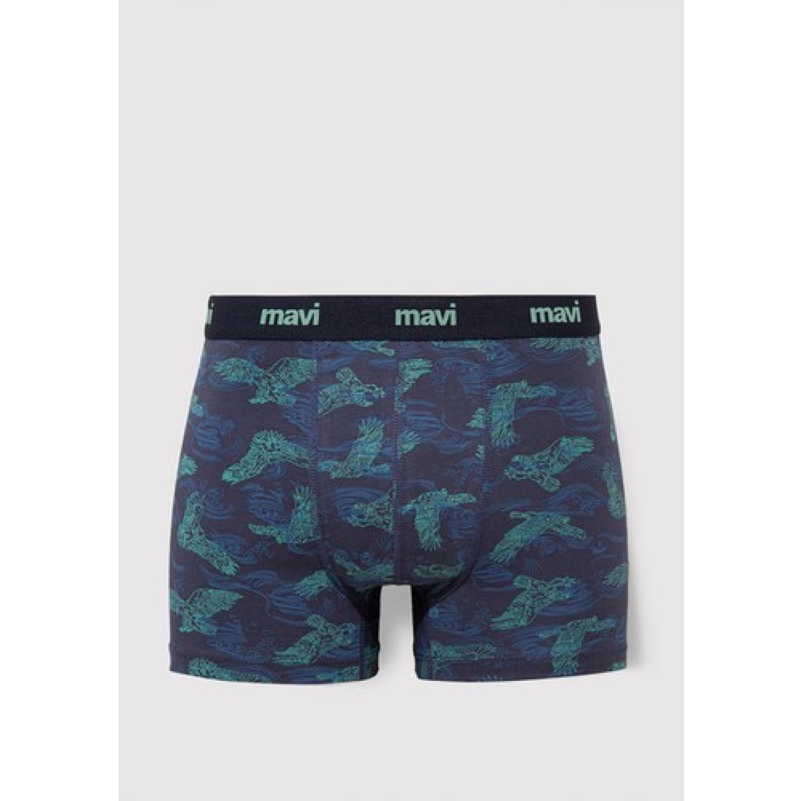 Mavi Kartal Baskılı Lacivert Boxer 092434-33482
