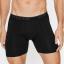U.S.POLO 80454 ERKEK 3 LÜ LİKRALI COTON UZUN PAÇA SİYAH BOXER