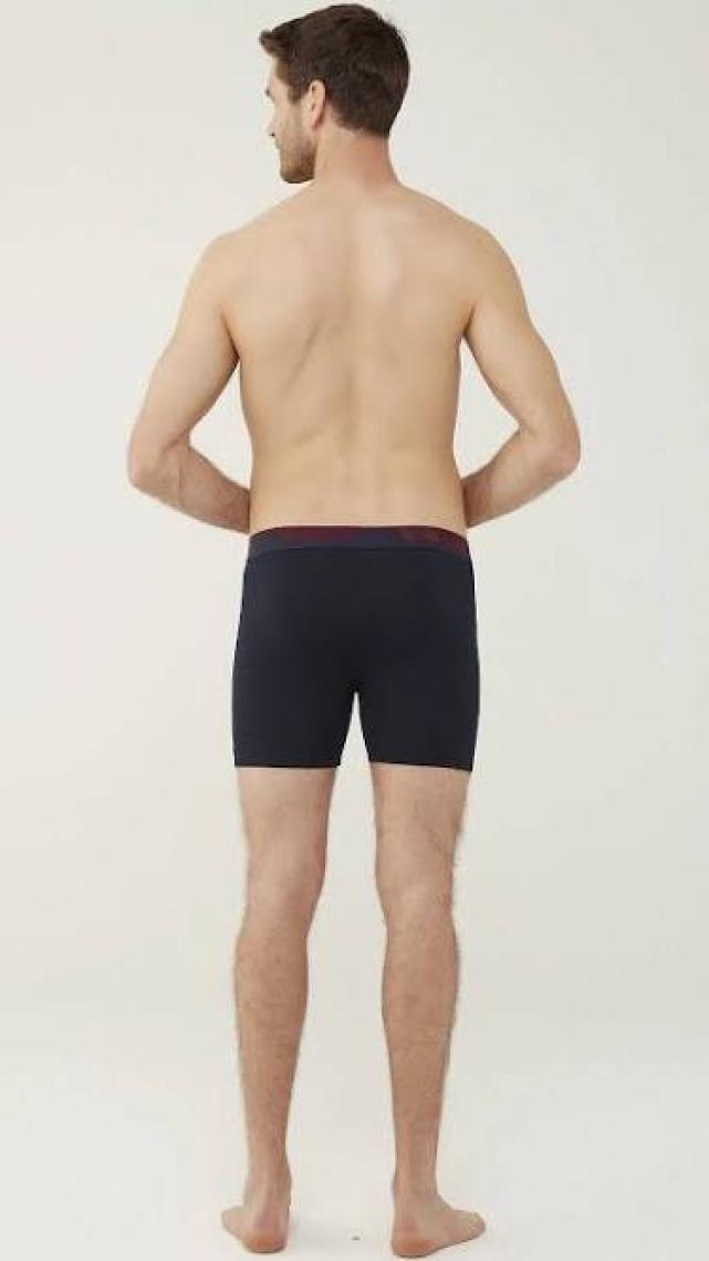 U.S.POLO 80454 ERKEK 3 LÜ LİKRALI COTON UZUN PAÇA SİYAH BOXER