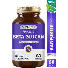 Nondo Beta Glukan 60 Kapsül ( Beta Glucan Reishi Mantarı Afrika Sardunyası Zencefil Çörek Otu )