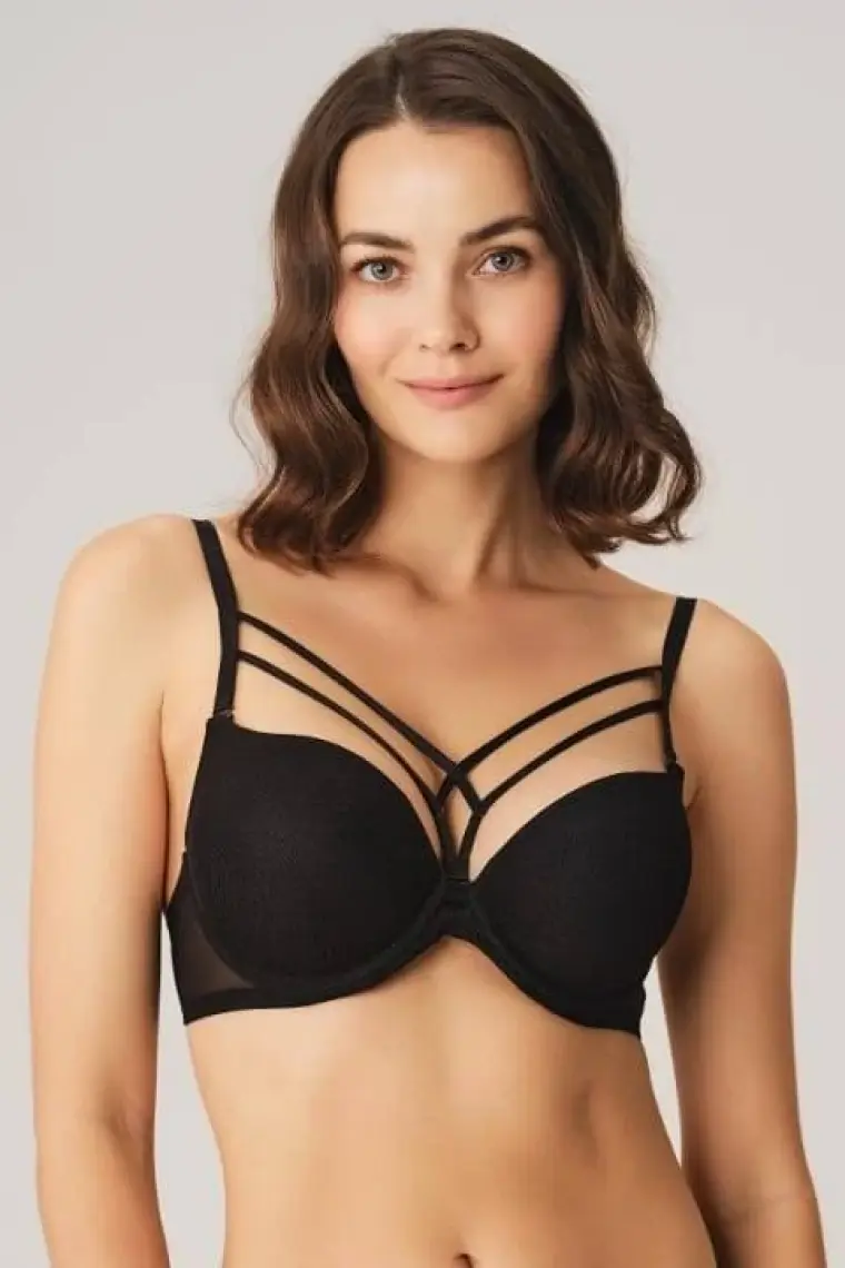 Anıl 3749 Kadın Balenli Çıkabilir Ekstra Destekli Dolgulu Push-Up Sütyen