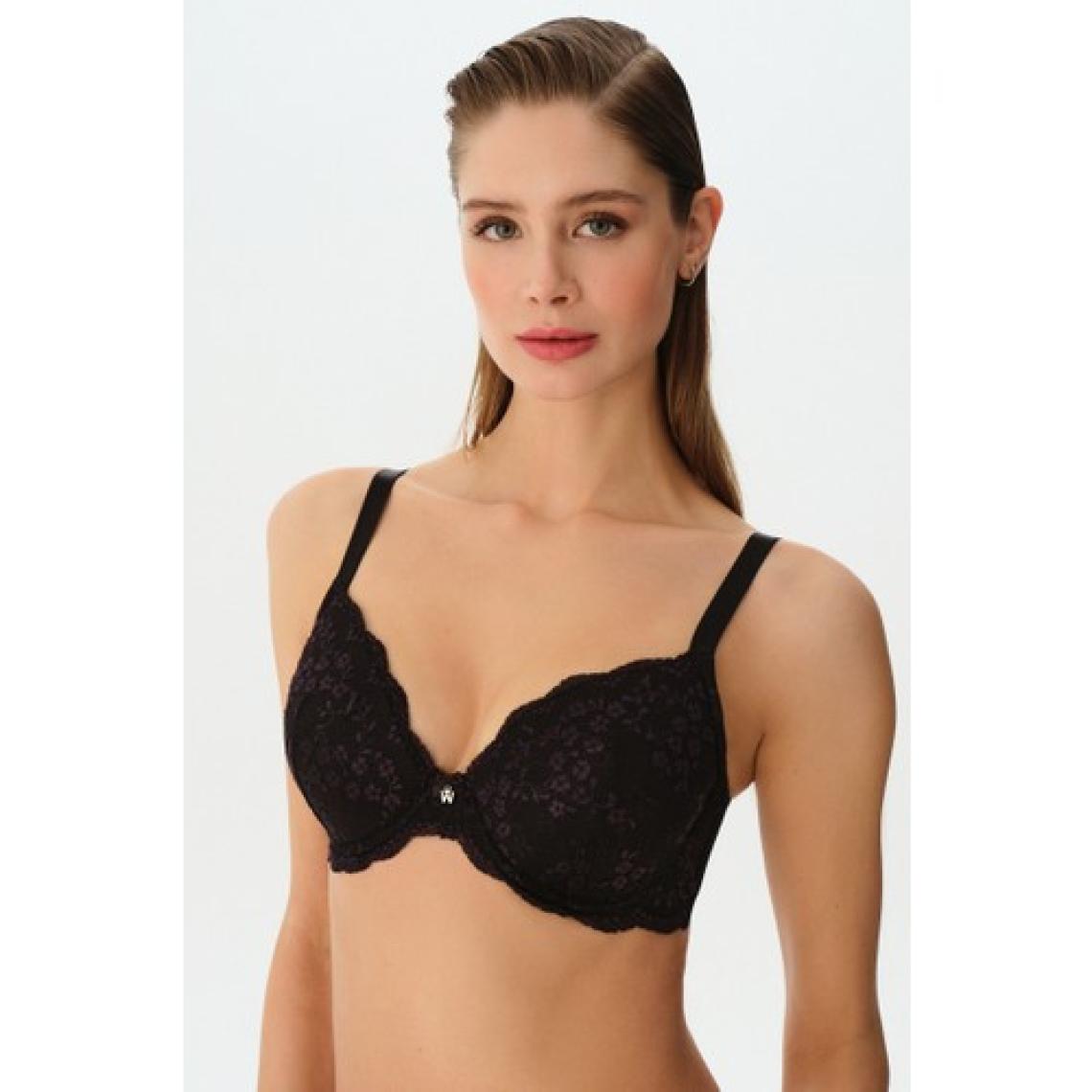 Suwen Linda Lace Balconet Desteksiz Sütyen Sw5325