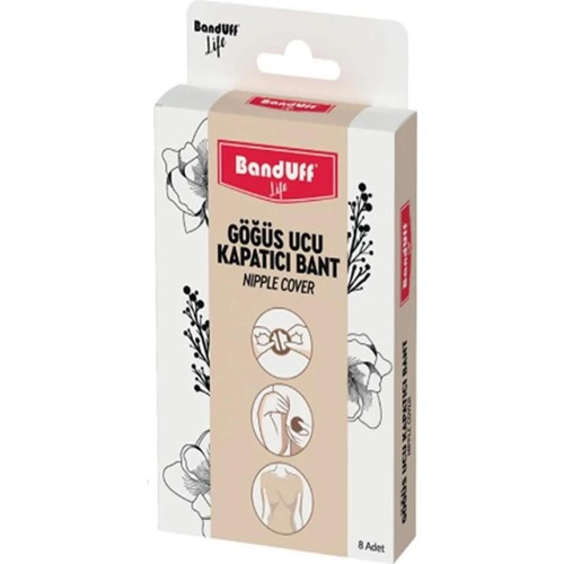 Banduff Göğüs Ucu Kapatıcı Bant 8 li