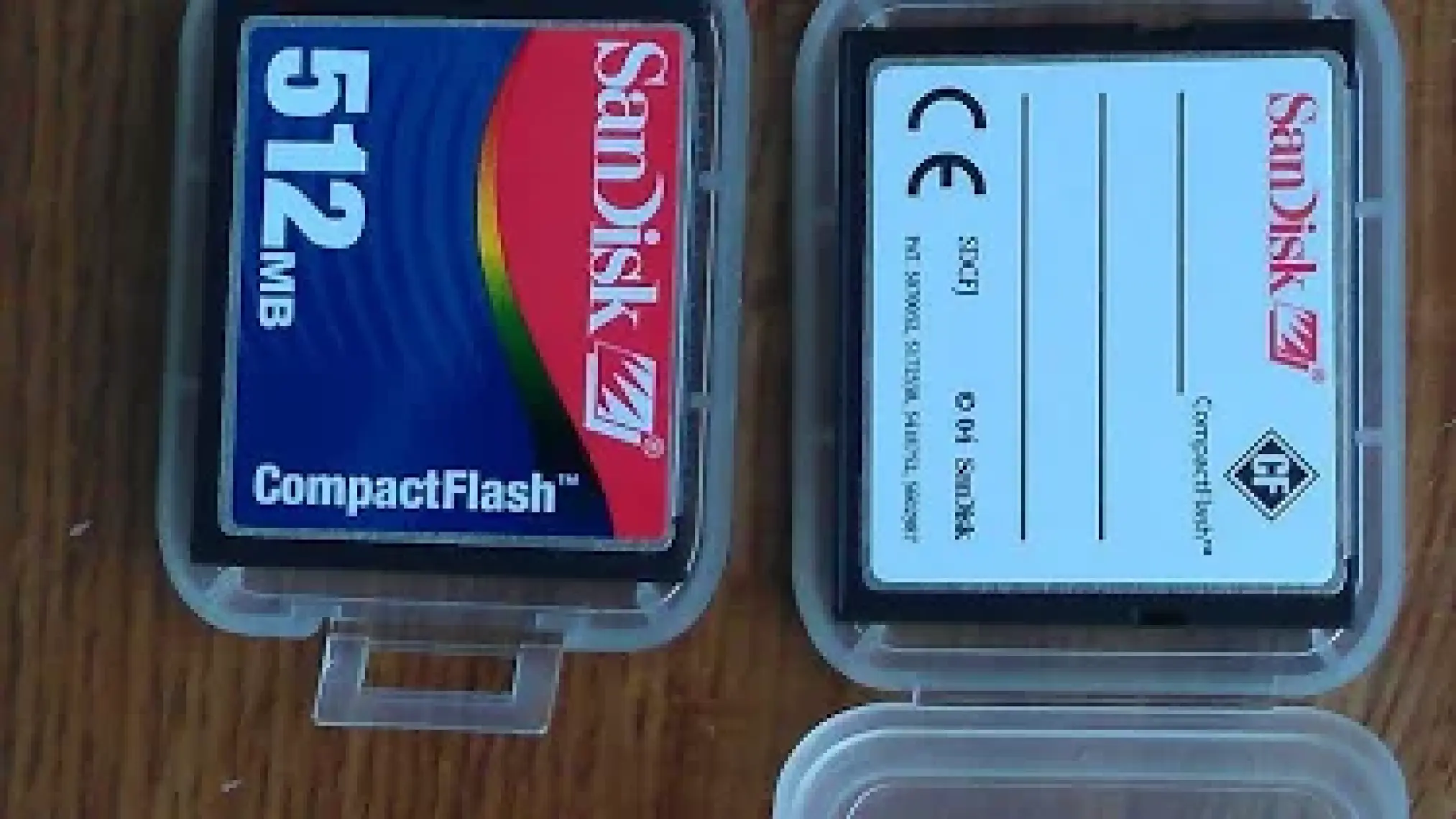Sandisk 512 Mb Compack Flash Hafıza Kartı
