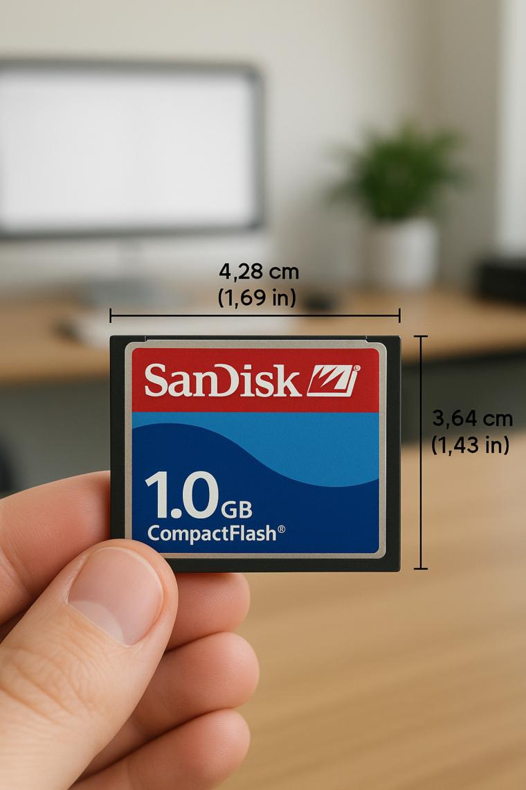 Sandisk Cf 1gb Compact Flash Kart