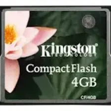 Kingston 4 GB Compact Flash Hafıza Kartı CF/4GB
