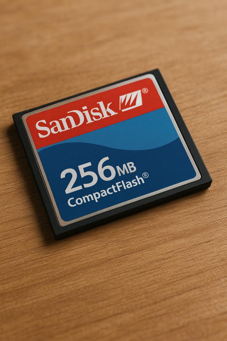 Sandisk 256 Mb Compack Flash Hafıza Kartı