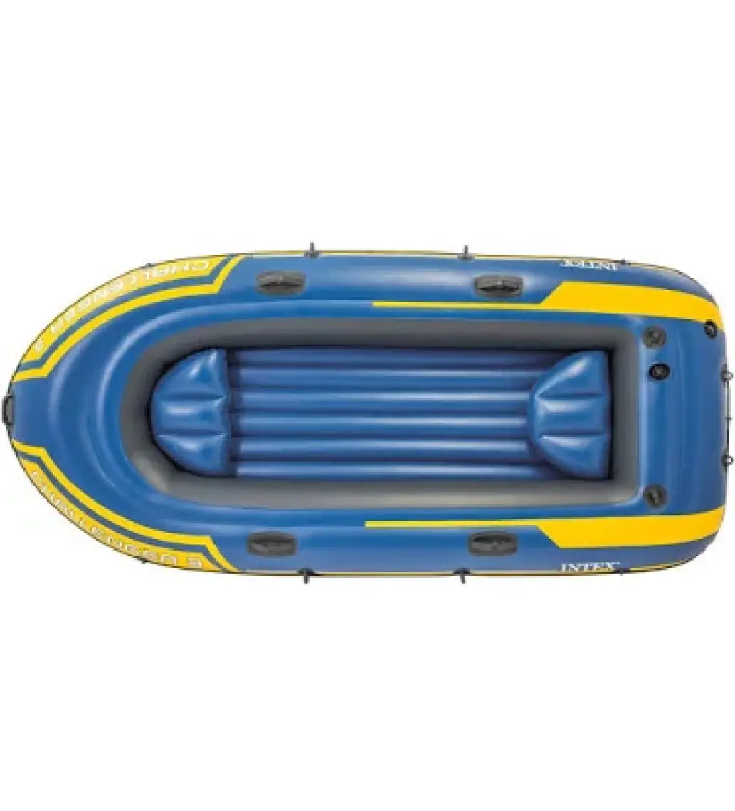 Green Intex Challenger 3 Kişilik Bot Set 320KG 295X137X43CM IB68370 Şişme Bot + Kürek + Pompa Full Set