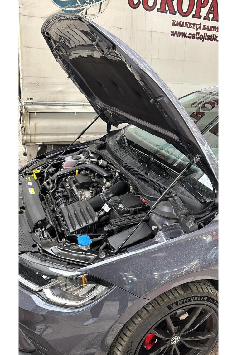 Volkswagen Polo Mk6 Aw 2017-2024  Kaput Amortisörü Kiti- Set