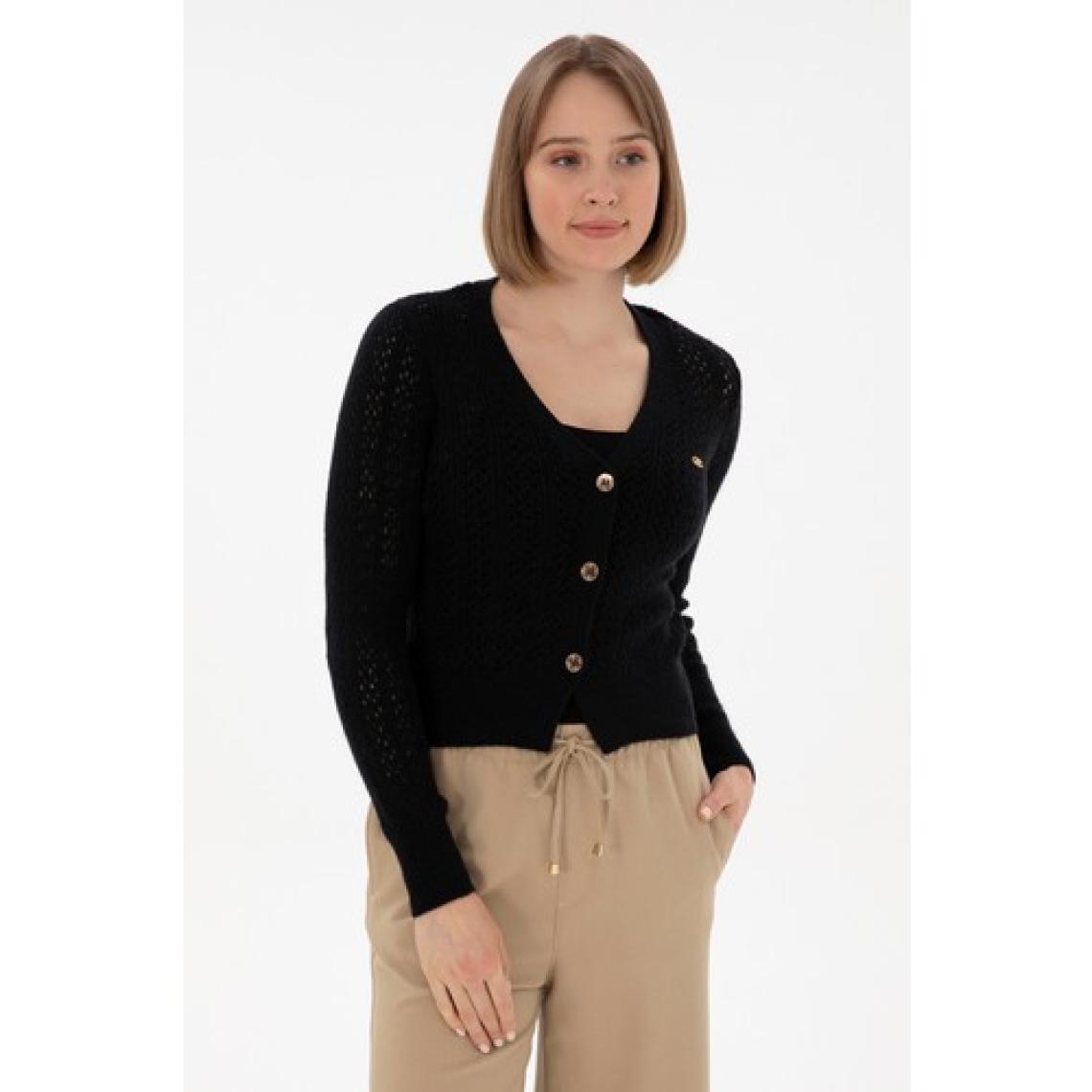 U.s. Polo Assn. Kadın Lacivert Hırka (Triko) 50312921-VR033