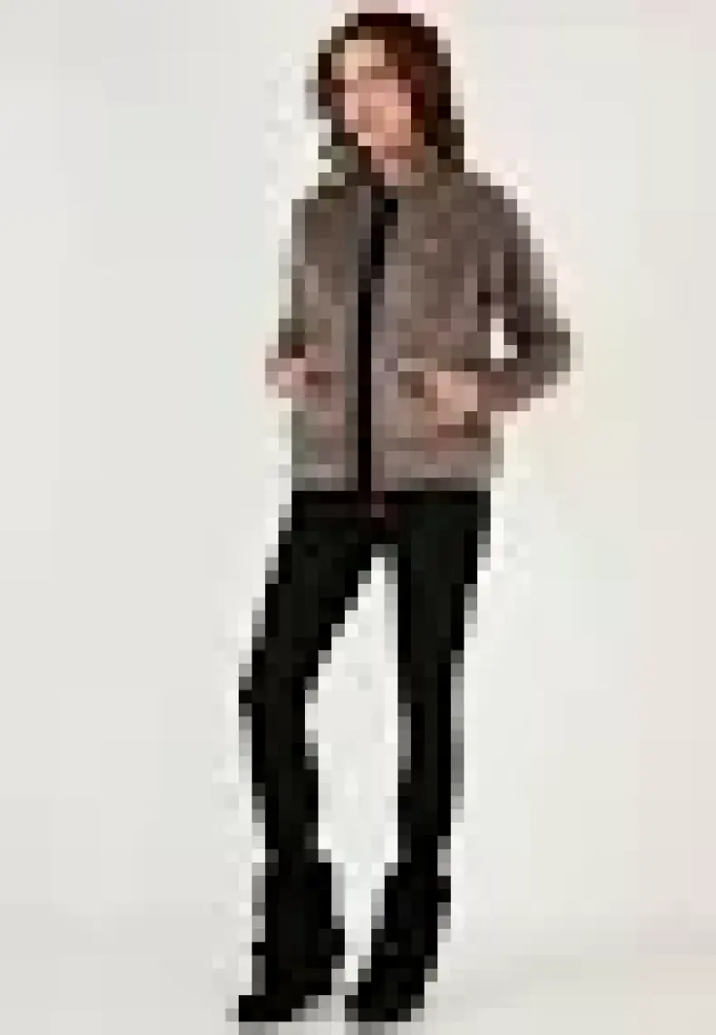 Lela Slim Fit Anti-Pilling Tüylenme Yapmayan Yumuşak Dokulu Fermuarlı Polar Hırka Kadın Hırka 5907017