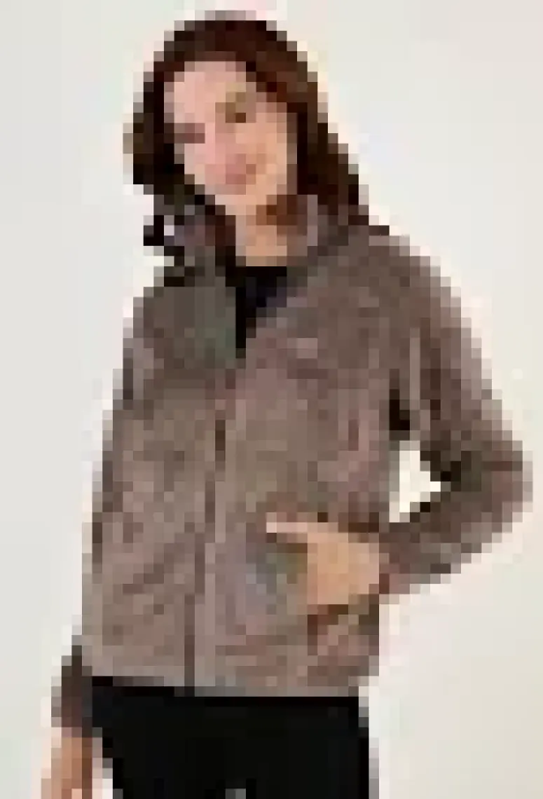 Lela Slim Fit Anti-Pilling Tüylenme Yapmayan Yumuşak Dokulu Fermuarlı Polar Hırka Kadın Hırka 5907017