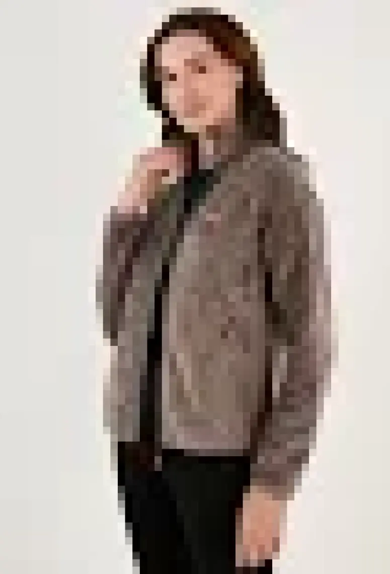 Lela Slim Fit Anti-Pilling Tüylenme Yapmayan Yumuşak Dokulu Fermuarlı Polar Hırka Kadın Hırka 5907017