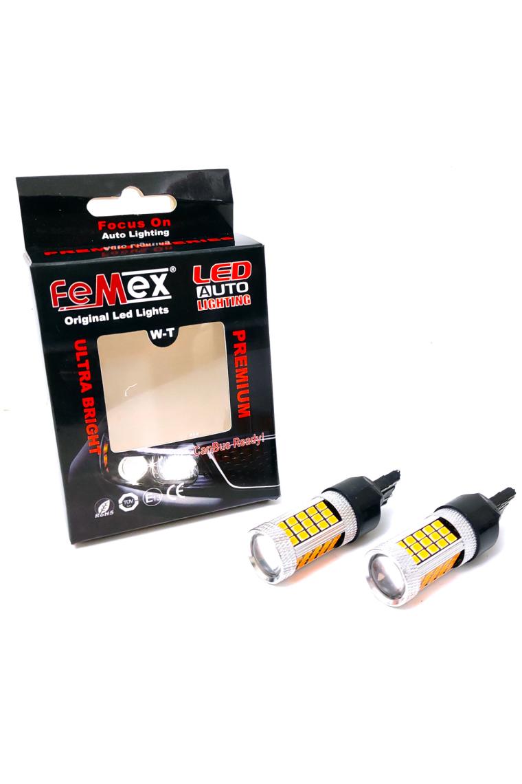 Femex Citröen C5 Aırcross LED Sinyal Aydınlatma Ampulu Uyumlu Femex WY21W