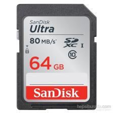 SanDisk Ultra SDSDUNC-064G-GN6IN Class 10 UHS-I 64 GB Hafıza Kartı